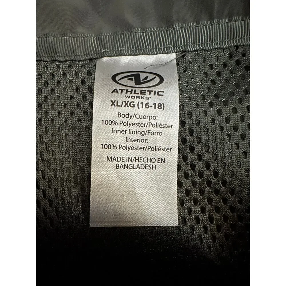Women’s Athletic Works Lightweight Windbreaker Jacket size XL